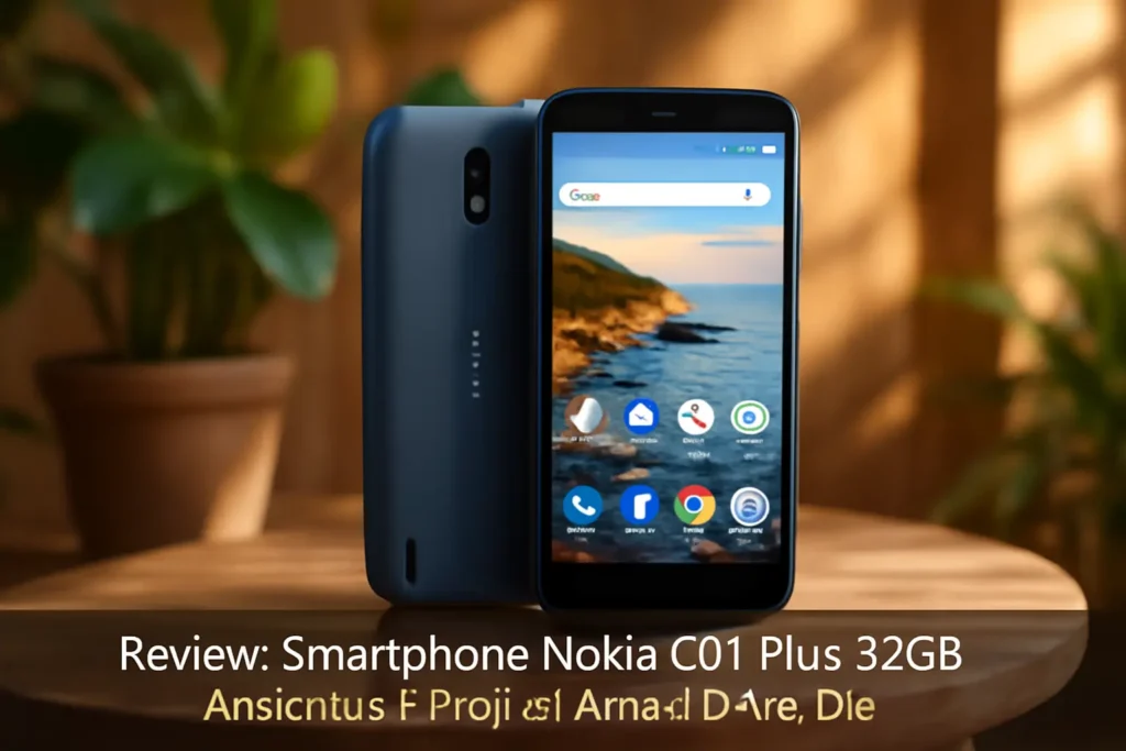 Smartphone Nokia C01 Plus 32GB: Acessível e Prático para o Dia a Dia