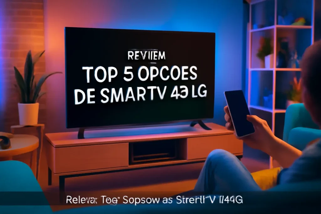 Top 5 Opções de smart TV 43 LG