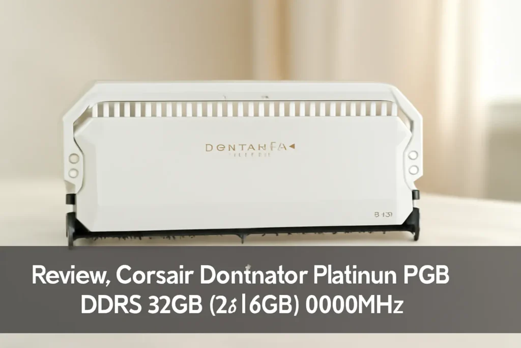 Corsair Dominator Platinum RGB DDR5 32GB (2x16GB) 6000MHz - Potência e Performance