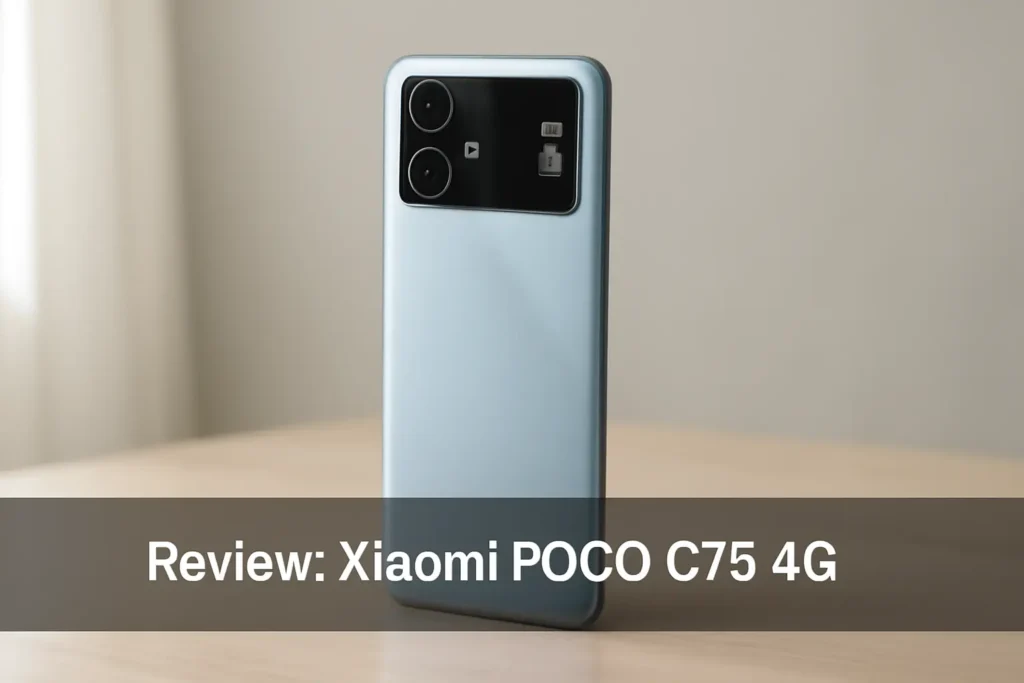 Xiaomi Smartphone POCO C75 4G: Potência e Desempenho Incríveis