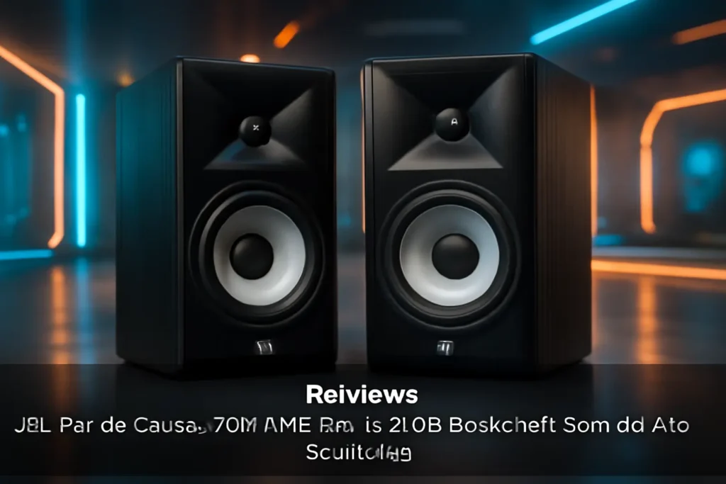 JBL Par de Caixas 75W RMS Stage 250B Bookshelf: Som de Alta Qualidade