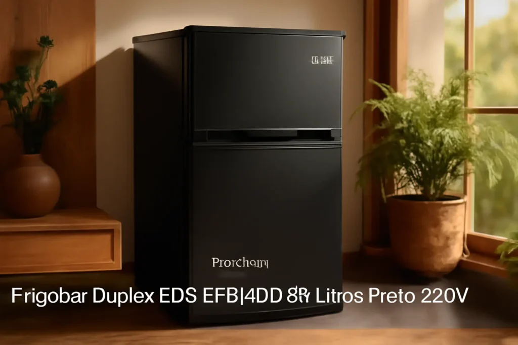 Frigobar Duplex EOS EFB140D 88 Litros Preto 220V: Compacto e Eficiente para Sua Casa