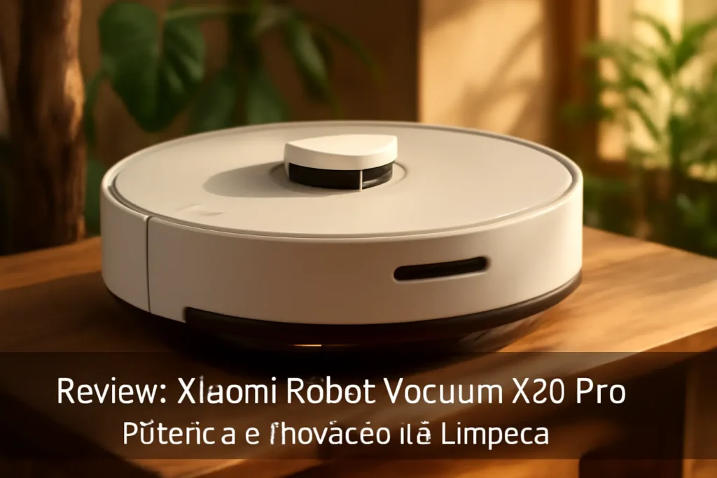 Xiaomi Robot Vacuum X20 Pro: Potência e Inovação na Limpeza