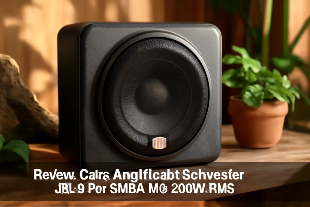 Caixa Amplificada Subwoofer JBL 8 Pol SW8A-MS 200W RMS