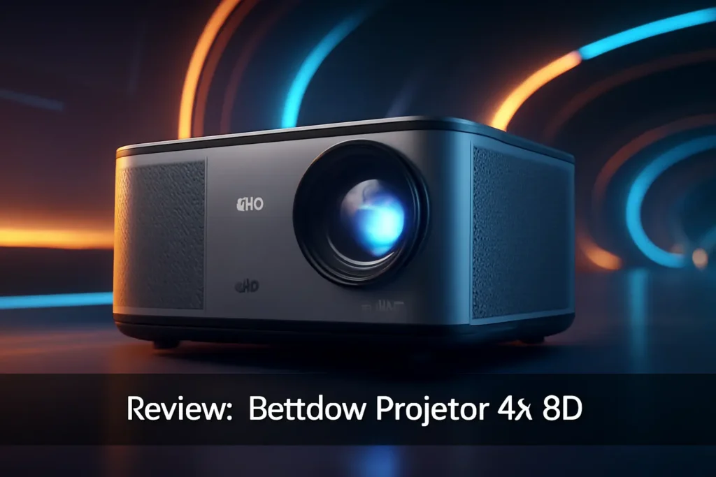 Bettdow Projetor 4K 3D: Potência e Qualidade Visual Incomparável