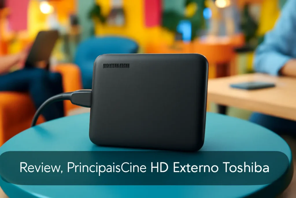 Principais Cinco HD Externo Toshiba