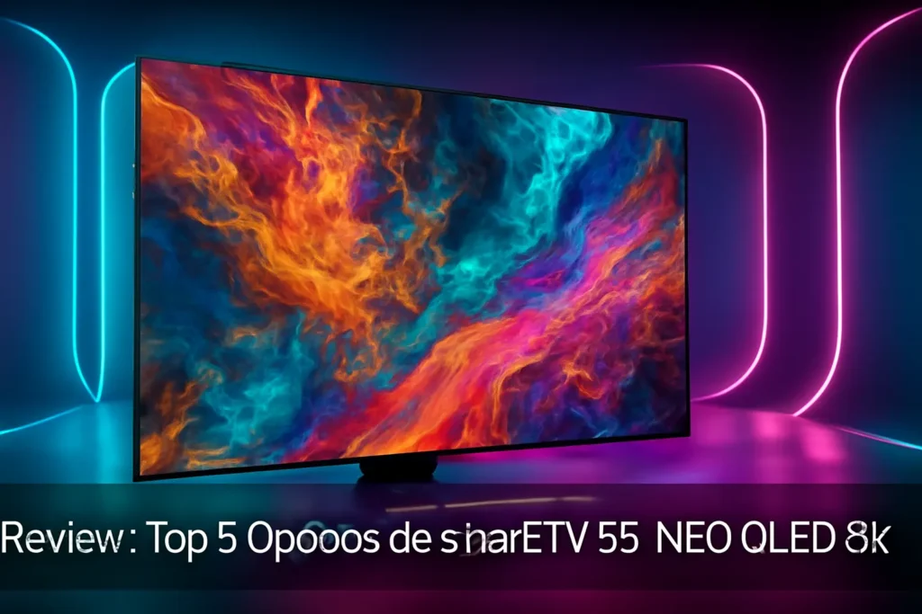 Top 5 Opções de smart TV 55” NEO QLED 8k