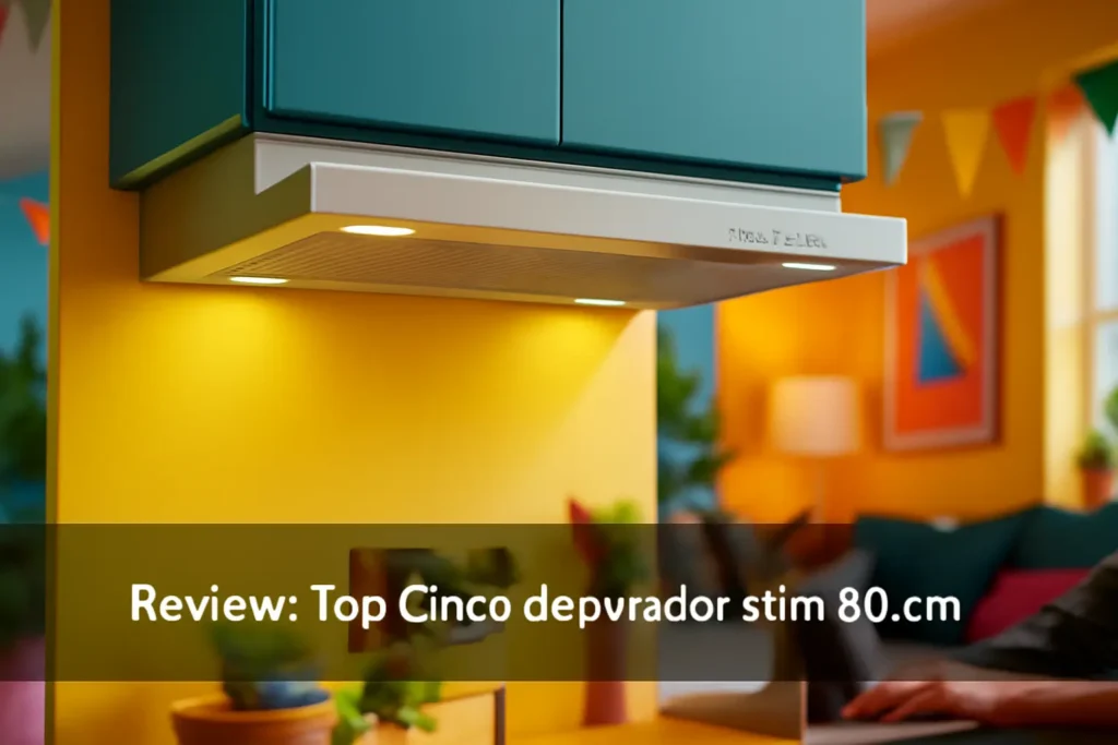 Top Cinco depurador slim 80 cm