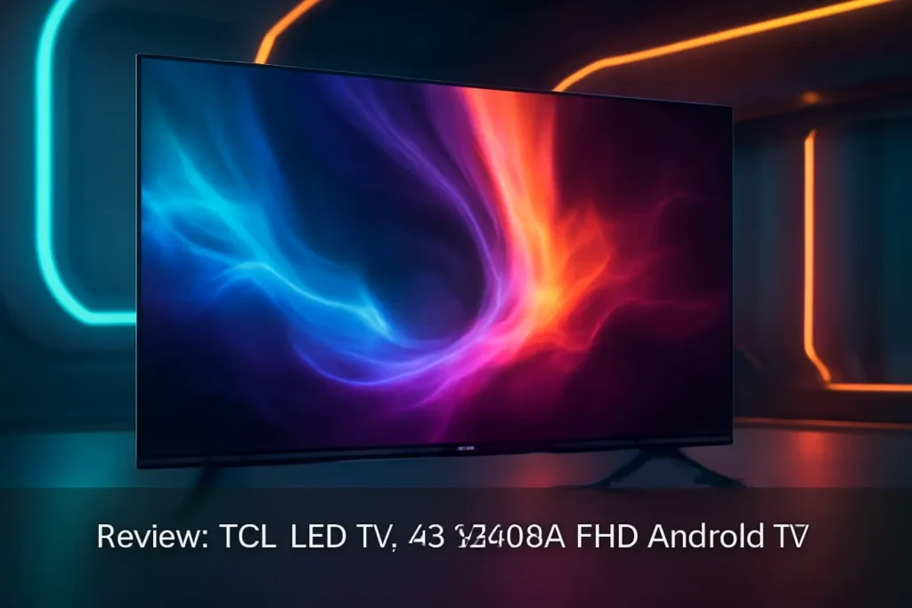TCL LED TV 43" S5400A FHD Android TV: Qualidade e Conectividade