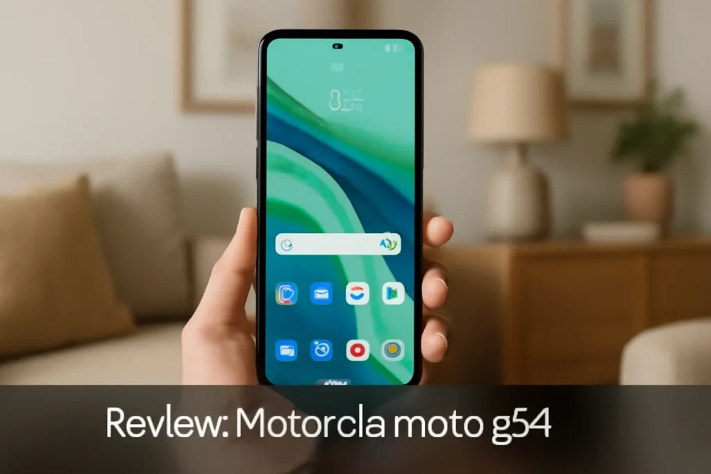 Principais Cinco smartphone Motorola moto G54