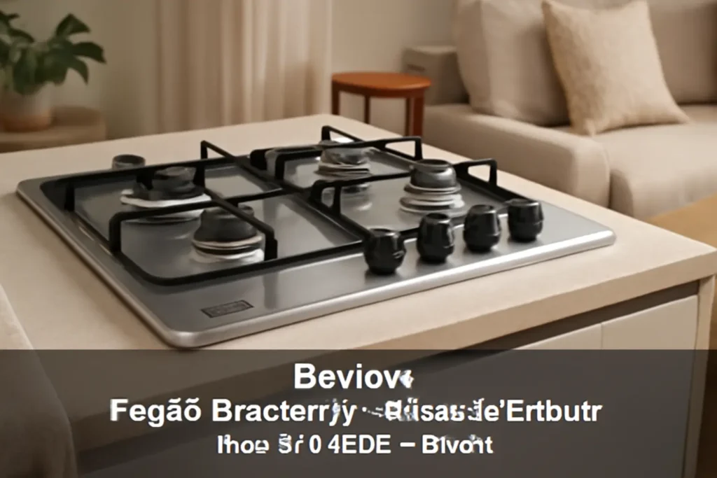 Fogão Brastemp 4 Bocas de Embutir Inox BYO4EBR - Bivolt: Praticidade e Estilo na Sua Cozinha