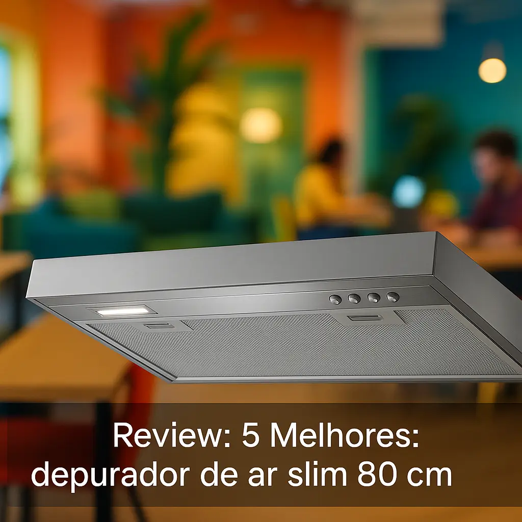 Lista de 5 Melhores: depurador de ar slim 80 cm