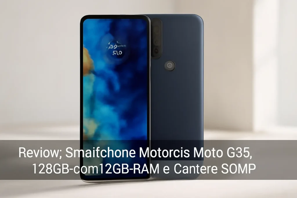 Review: Smartphone Motorola Moto G05 128GB com 12GB RAM e Câmera 50MP