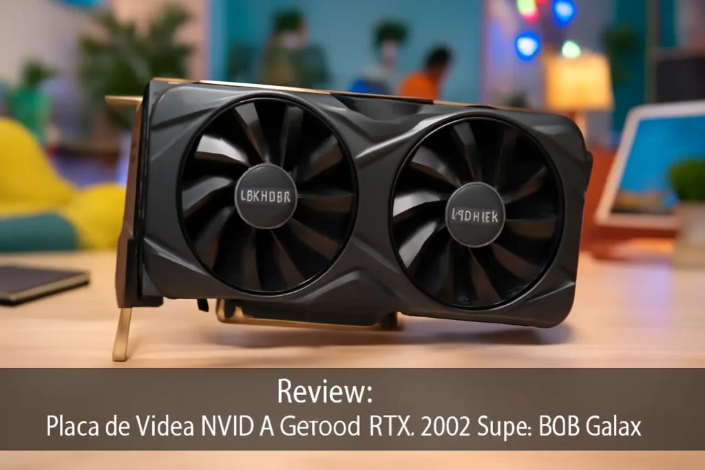 Placa de Vídeo NVIDIA GeForce RTX 2060 Super 8GB GDDR6 Galax: Desempenho Gráfico Imbatível para Gamers