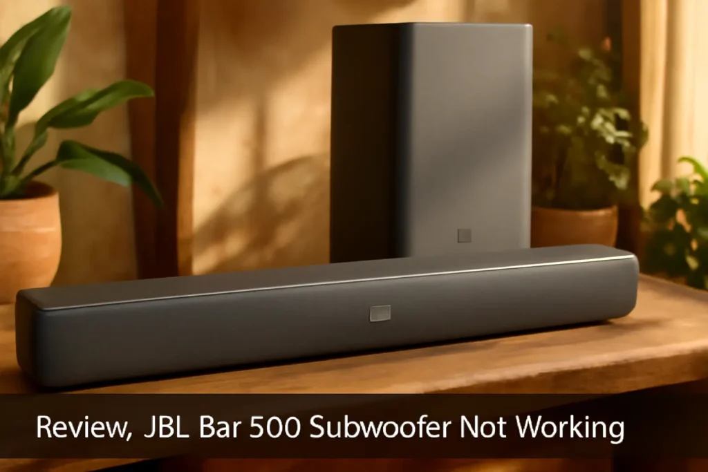 Top 5 JBL bar 500 subwoofer not working