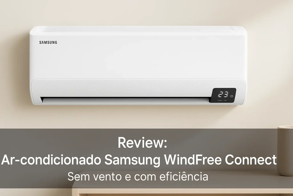 Ar-condicionado Samsung WindFree Connect: Sem vento e com eficiência