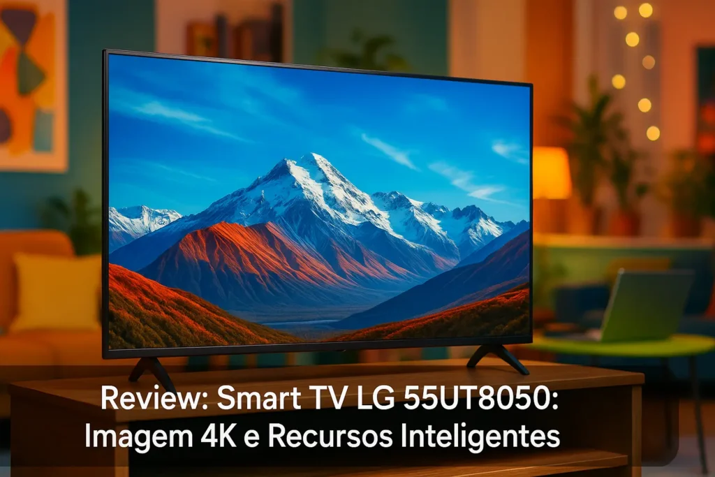 Smart TV LG 55UT8050: Imagem 4K e Recursos Inteligentes