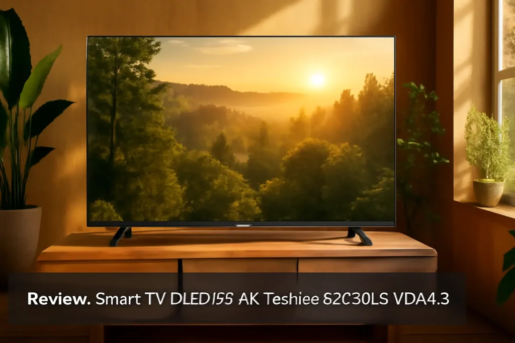 Smart TV DLED 55'' 4K Toshiba 55C350LS VIDAA 3