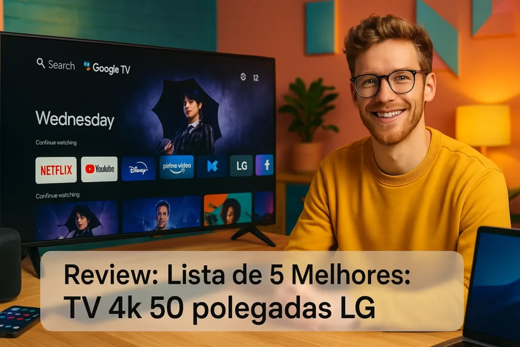 Lista de 5 Melhores: TV 4k 50 polegadas LG