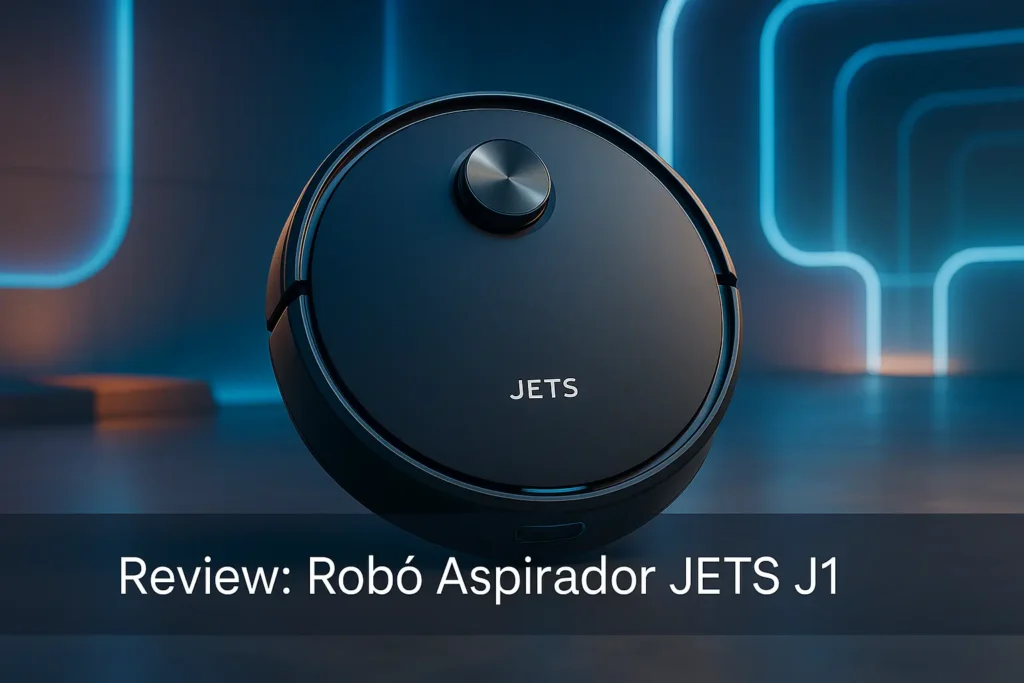 Robô Aspirador JETS J1: Limpeza inteligente e prática