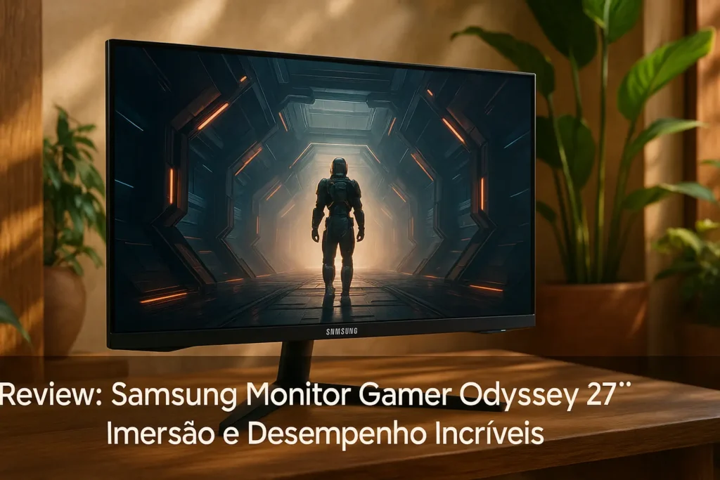 Samsung Monitor Gamer Odyssey 27": Imersão e Desempenho Incríveis