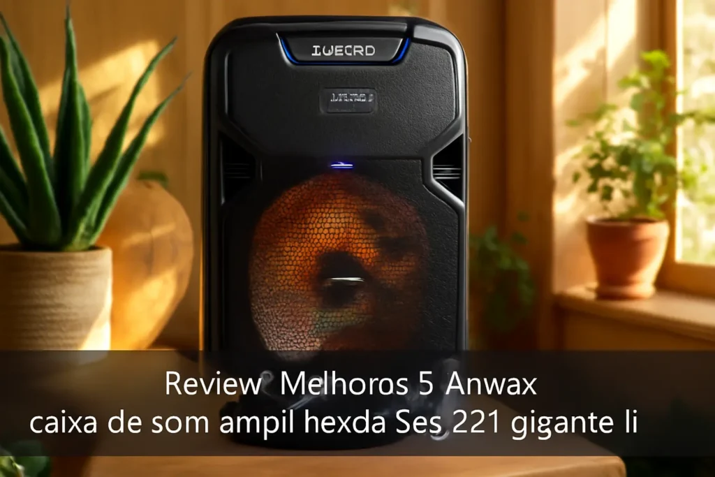 Melhores 5 Amvox caixa de som amplificada aca 221 gigante ii