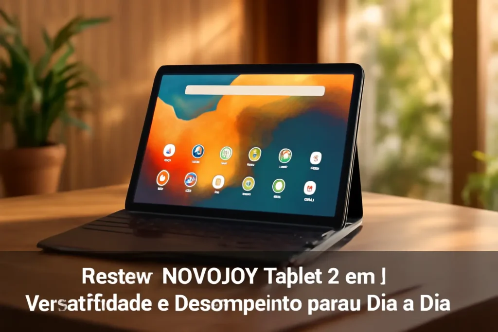 NOVOJOY Tablet 2 em 1: Versatilidade e Desempenho para o Dia a Dia