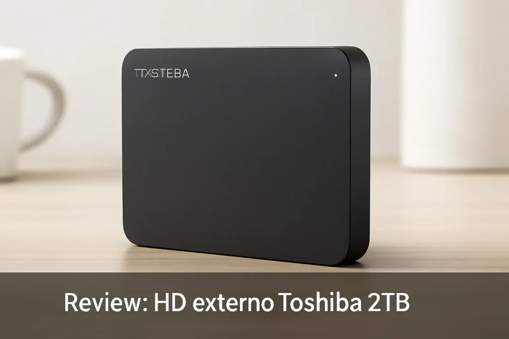 Principais 5 HD externo 2TB toshiba