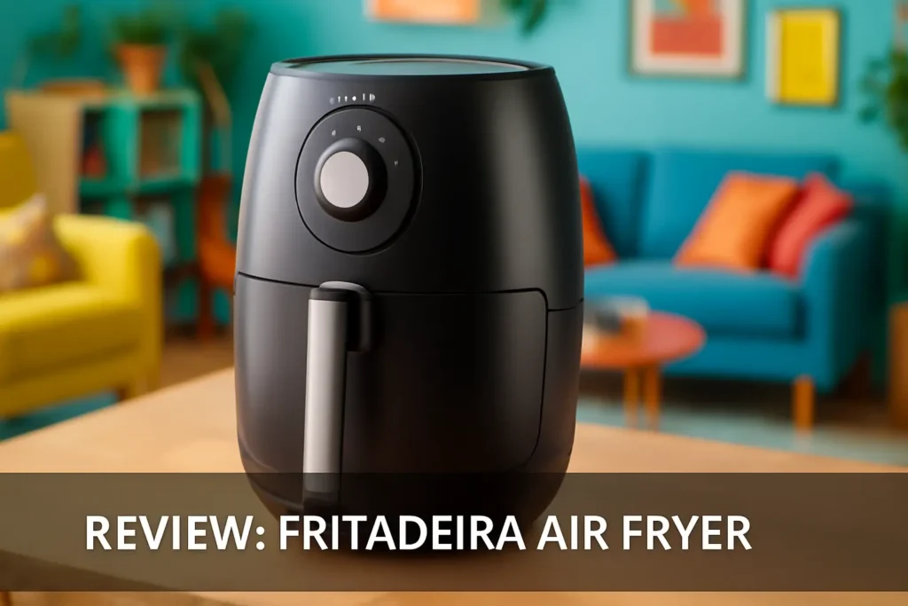 Fritadeira Duas Cestas Air Fryer 8L, Preta, 110v, Hamilton Beach