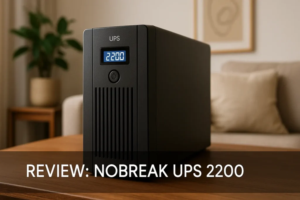 NOBREAK UPS Senoidal 2200: Vale o investimento?