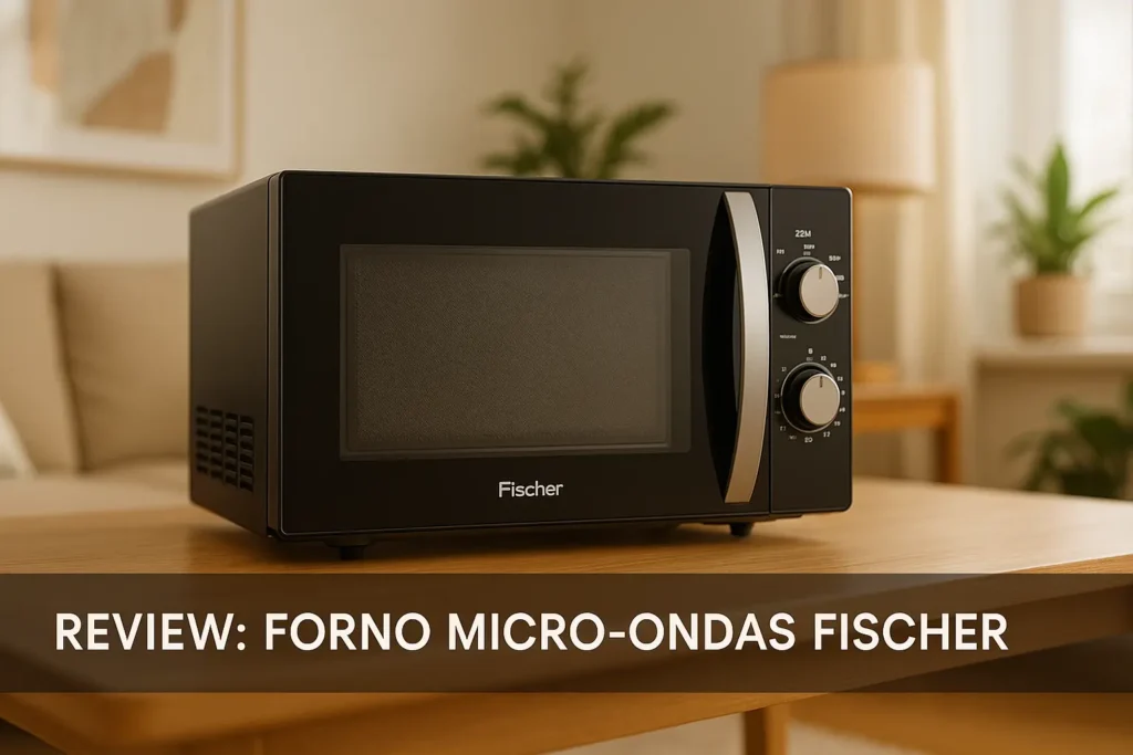 Fischer Forno Micro-ondas 25L é bom? Testamos