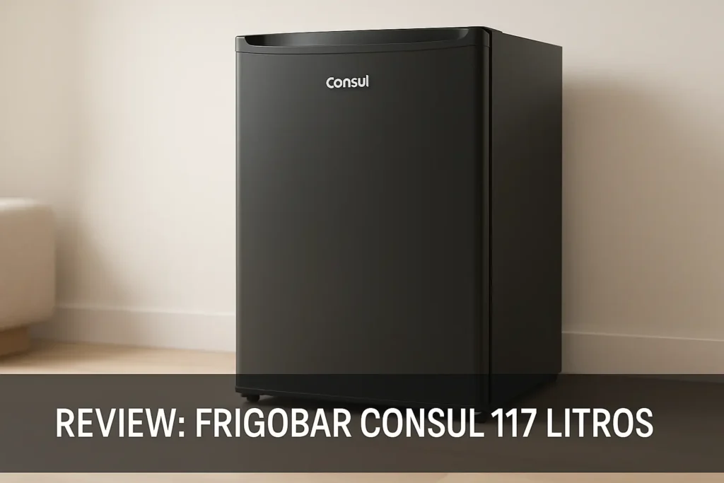 Frigobar Consul 117L: compacto e eficiente