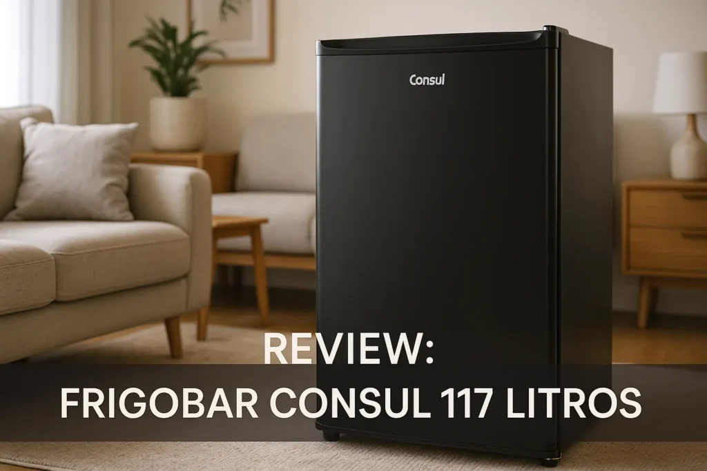 Frigobar Consul 117L: compacto e eficiente