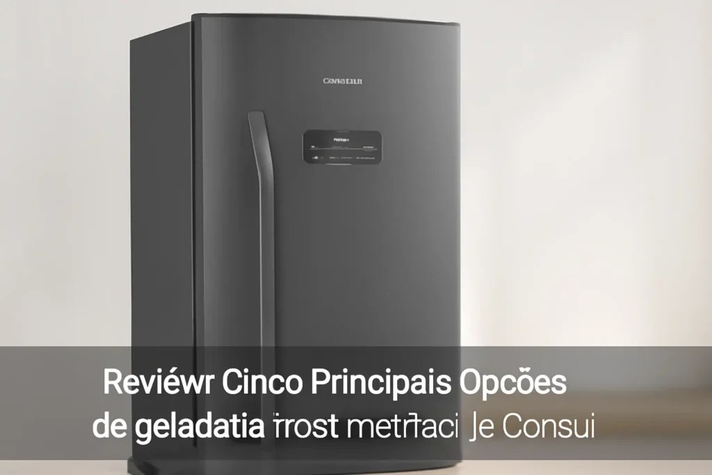 Cinco Principais Opções de geladeira frost free facilite Consul