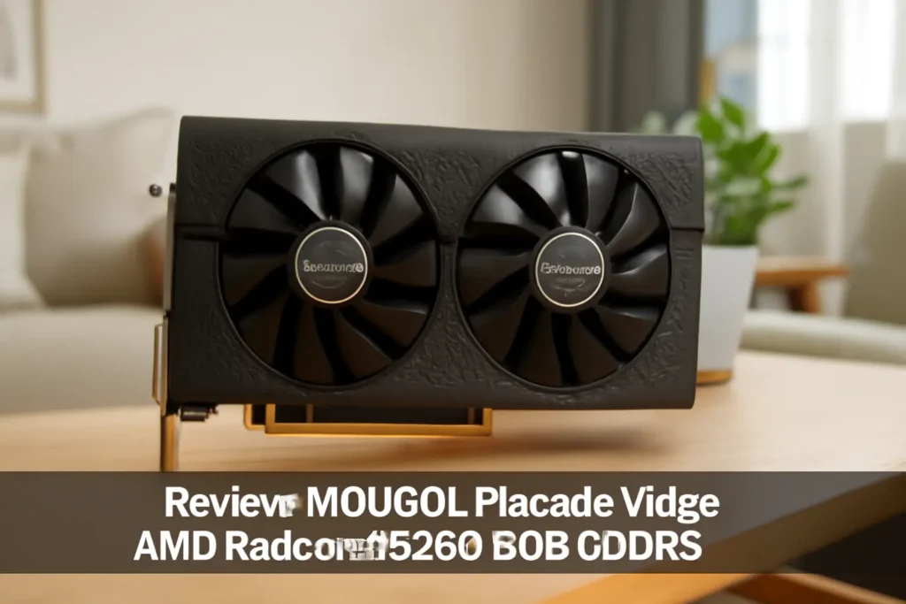 MOUGOL Placa de Vídeo AMD Radeon RX580 8GB GDDR5 para Jogos