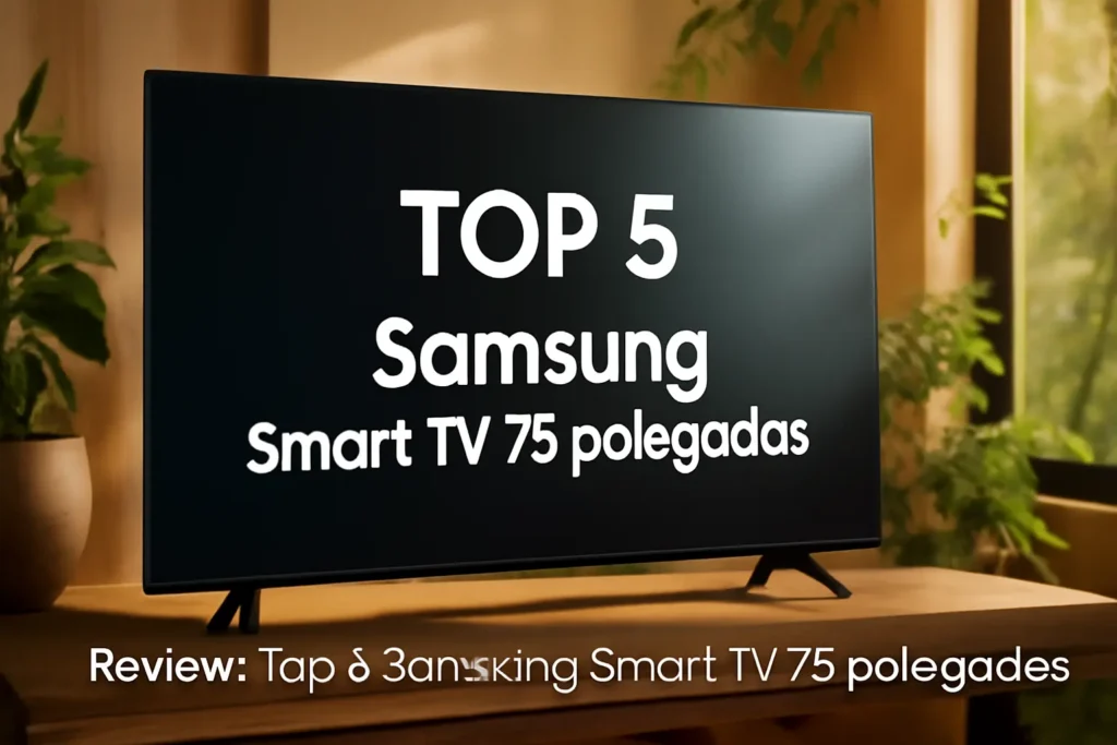 Top 5 Samsung Smart TV 75 polegadas
