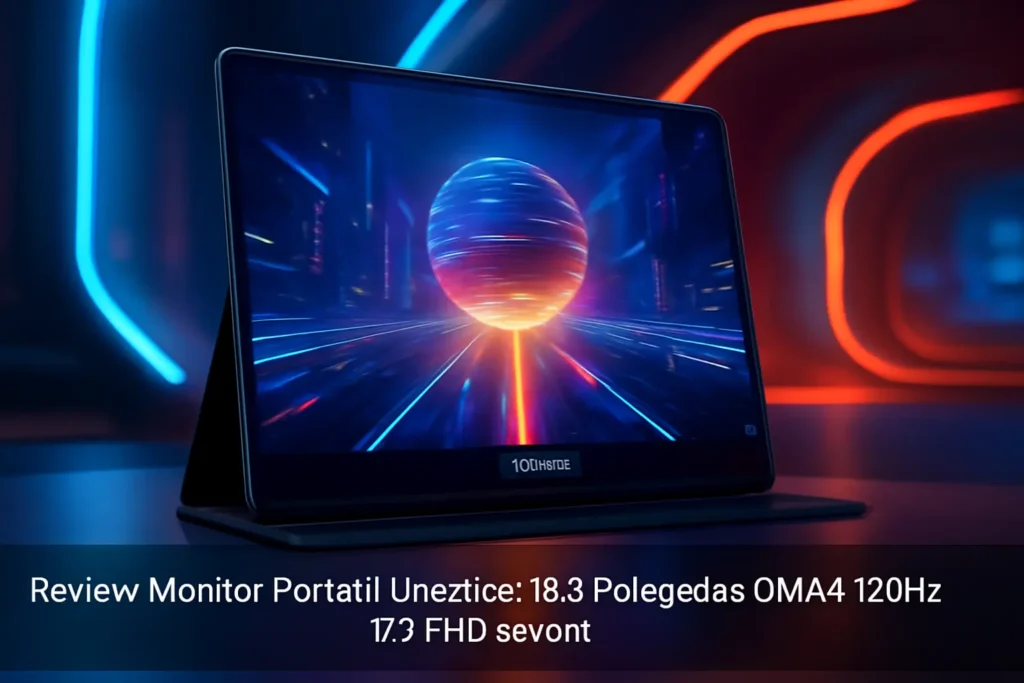Monitor Portátil Uperfect 18.5 Polegadas UMAX 120Hz IPS FHD Gamer