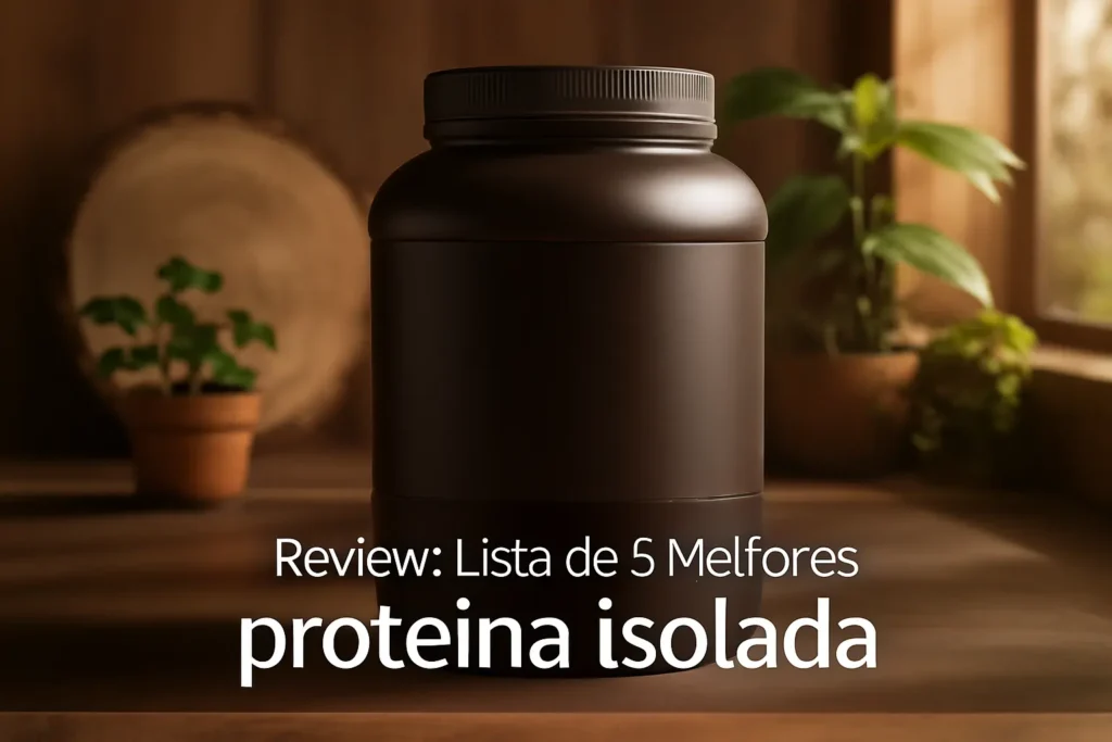 Lista de 5 Melhores: proteina isolada