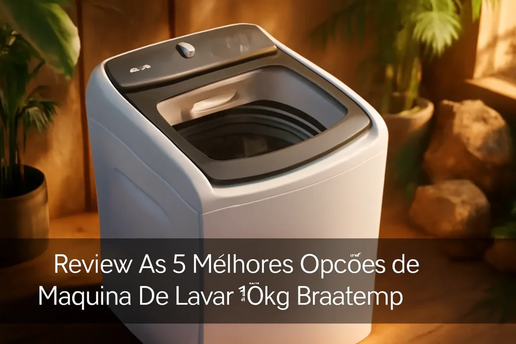 As 5 Melhores Opções de Máquina De Lavar 10Kg Brastemp