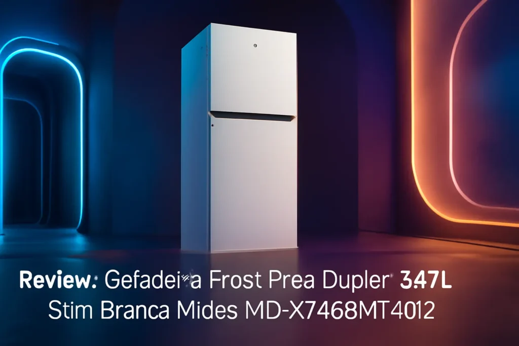 Geladeira Frost Free Duplex 347L Slim Branca Midea MD-RT468MTA012