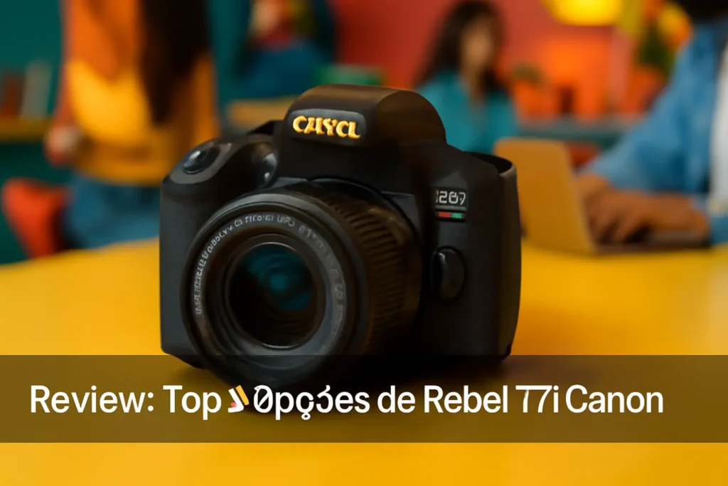 Top 5 Opções de Rebel t7i Canon