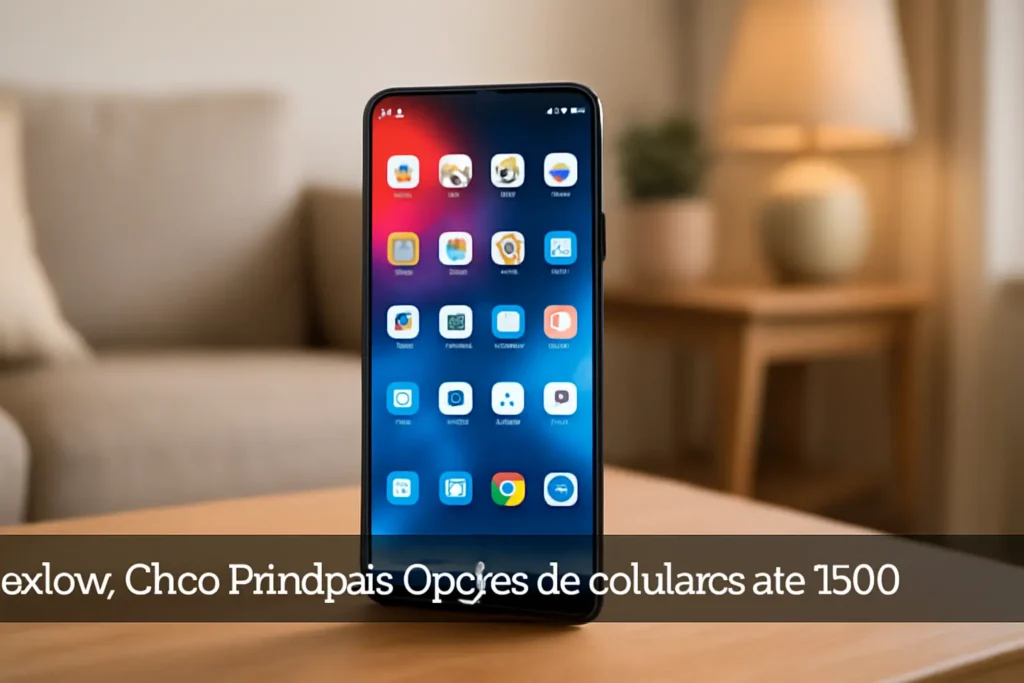 Cinco Principais Opções de celulares ate 1500