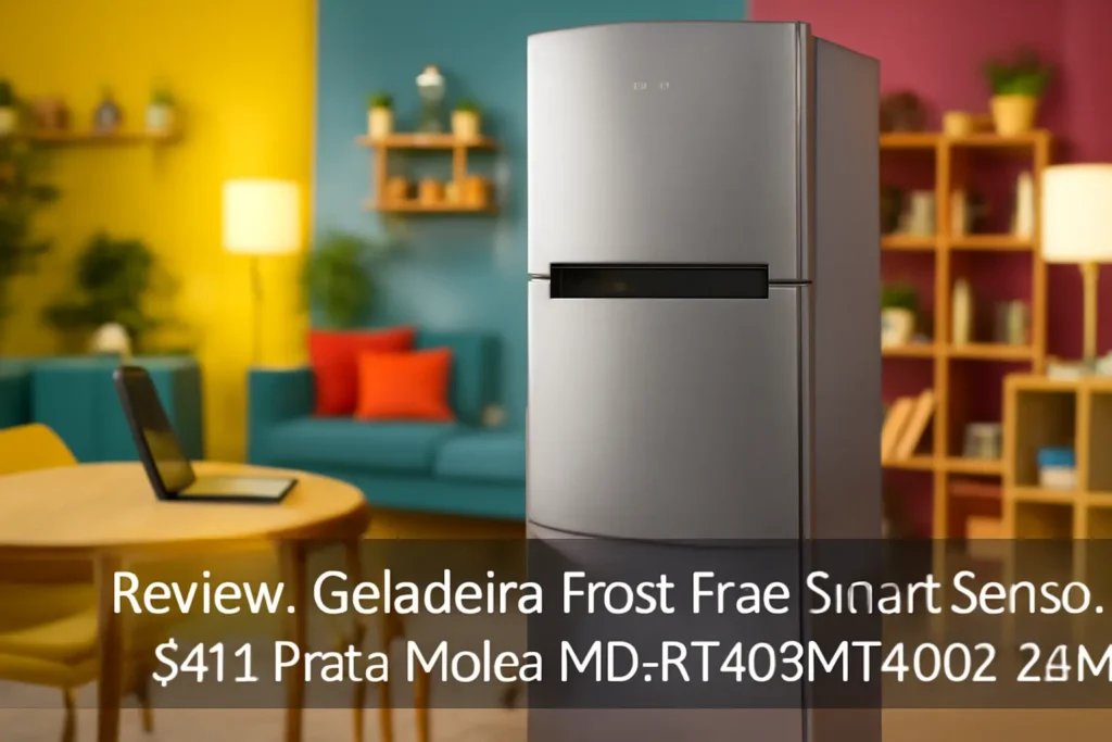Geladeira Frost Free SmartSensor 347L Prata Midea MD-RT468MTA502-220v: O que você precisa saber