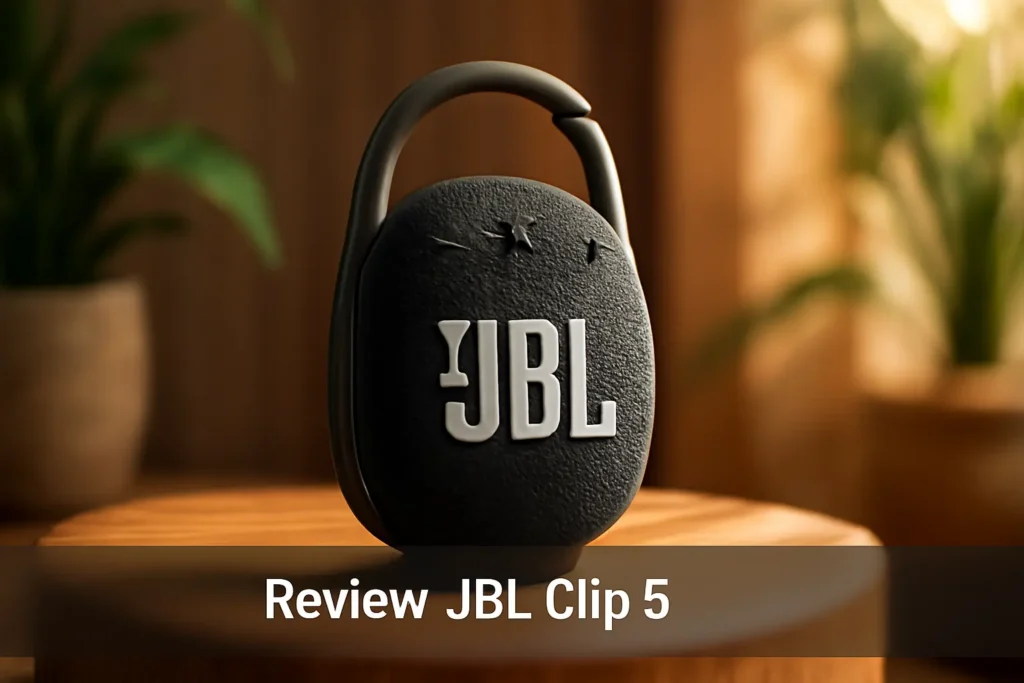 Caixa de Som Bluetooth Portátil JBL Clip 5: Compacta e Potente