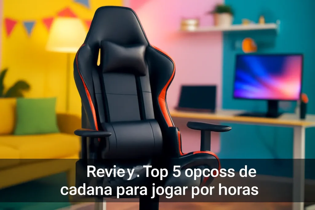 Top 5 Opções de cadeira para jogar por horas