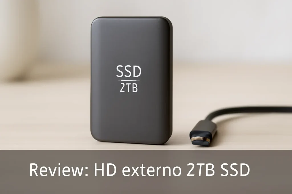 Top 5 Opções de HD externo 2TB ssd