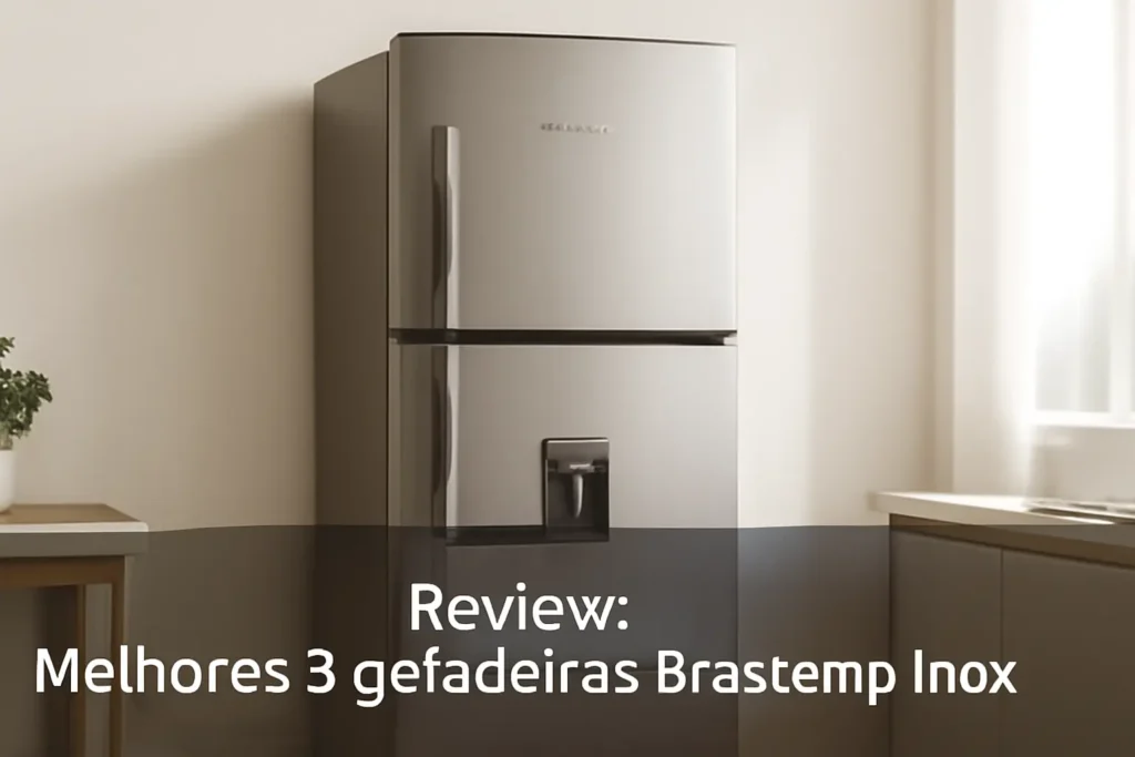 Melhores 5 geladeiras brastemp inox