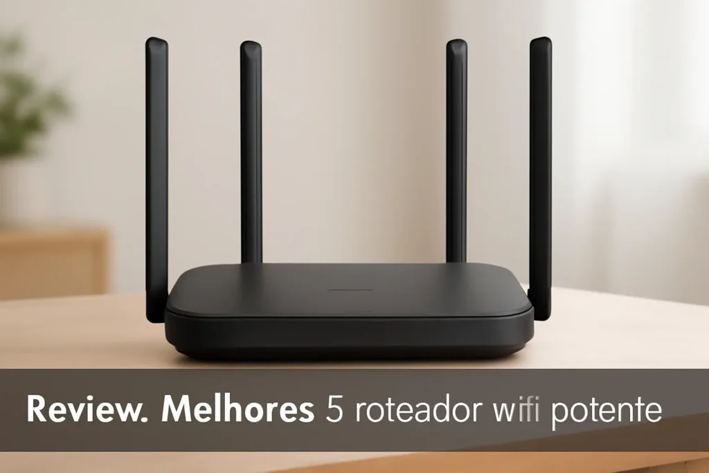 Melhores 5 roteador wifi potente