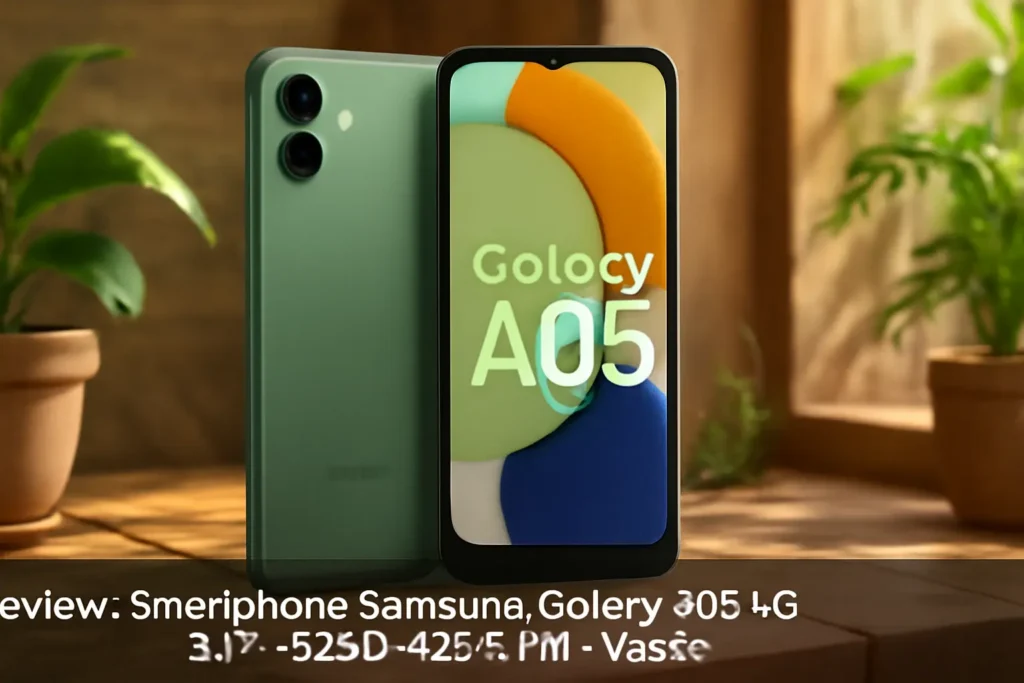 Smartphone Samsung Galaxy A05 4G 6.7" 128GB 4GB RAM - Verde: A Escolha Perfeita para Quem Busca Desempenho e Estilo