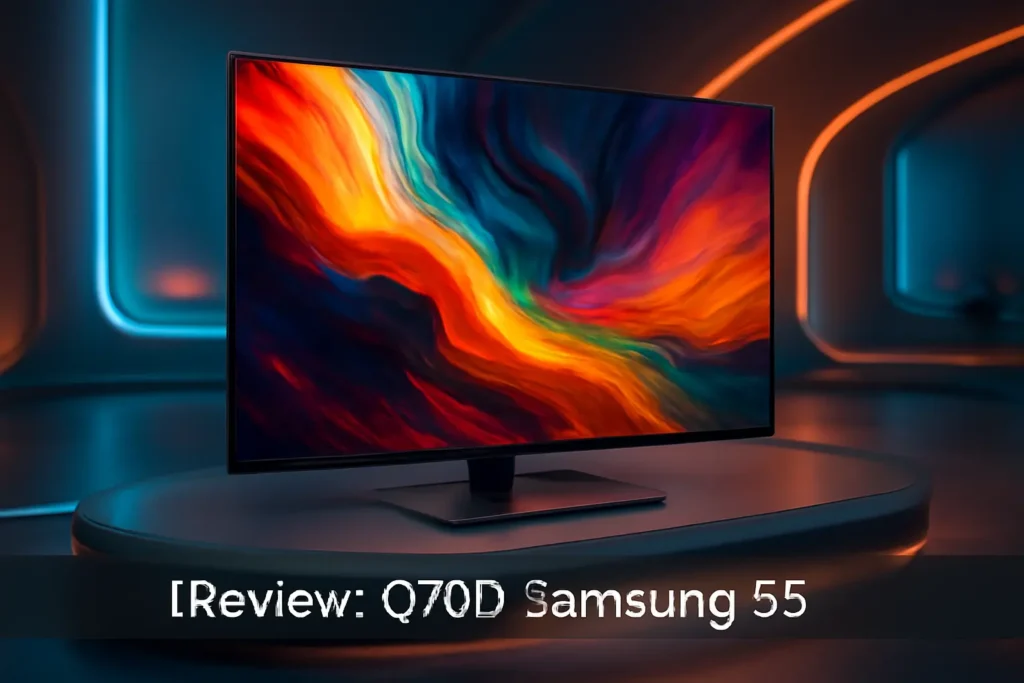Principais Cinco Q70d Samsung 55